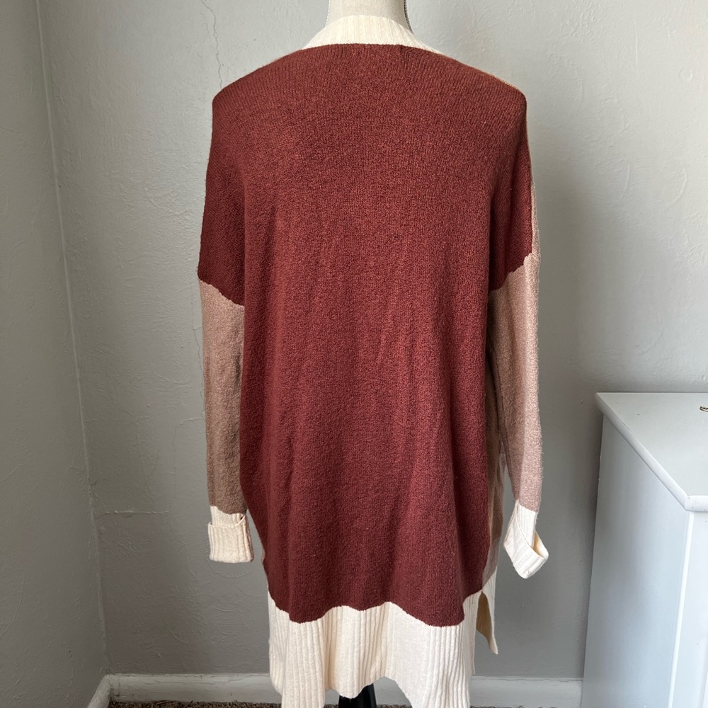 London Kaye colorblock cardigan size small - Picture 8 of 13